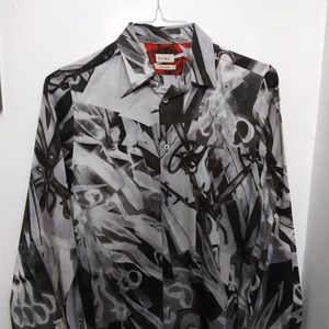 Cool Patterned Paul Smith Dress Shirt